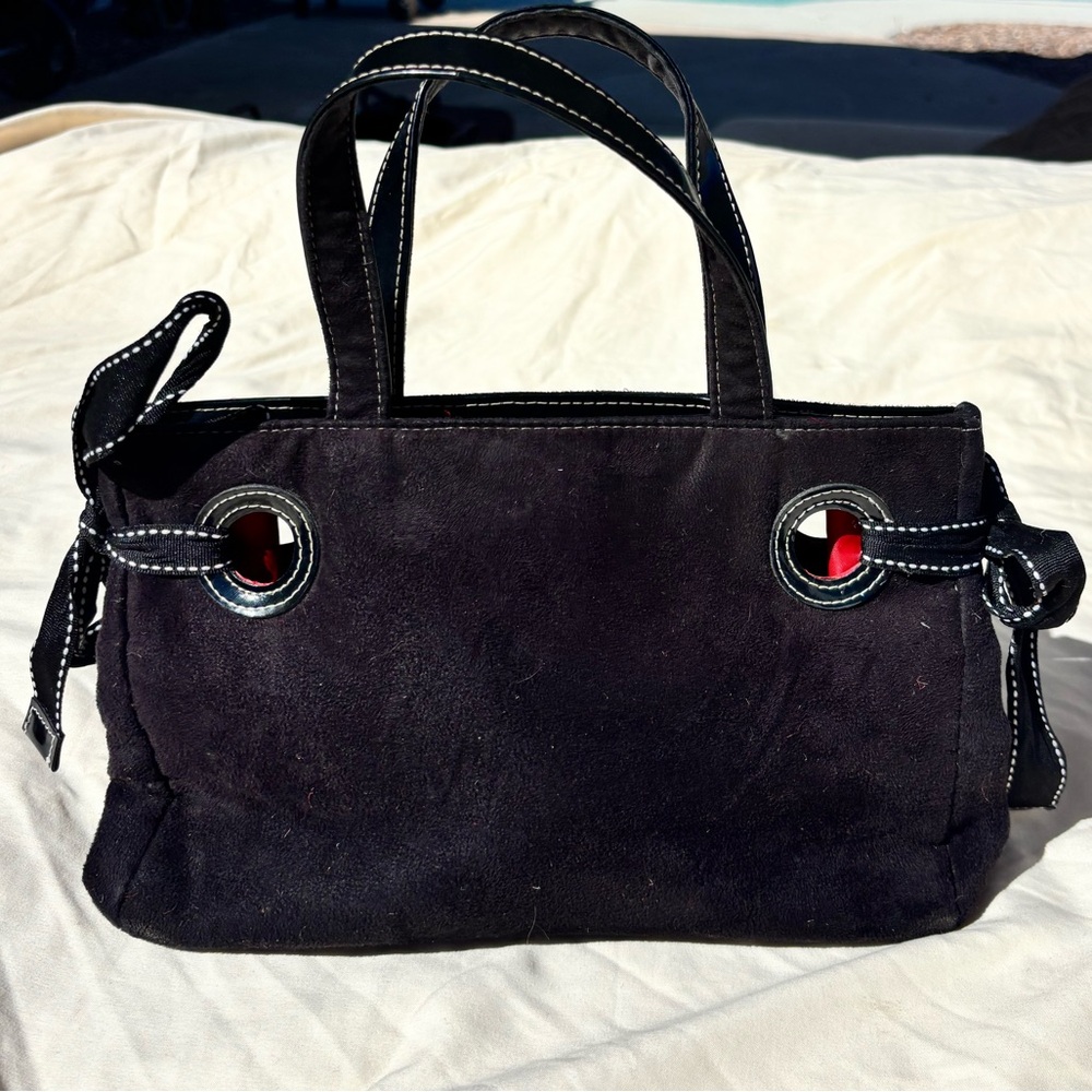 Victoria’s Secret black suede purse